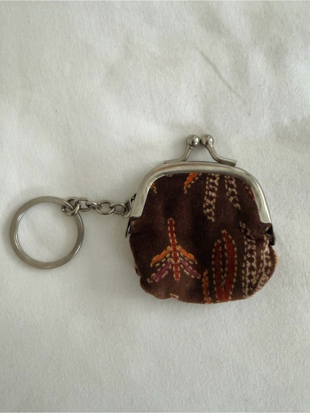 Fossil Metallic Bronze Leather Coin & Key Holder Duo - Picture 14 of 14